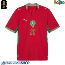 Maglie da calcio Marocco Ayoub El Kaabi #20 Prima Maglia Mondiali 2026  Manica Corta